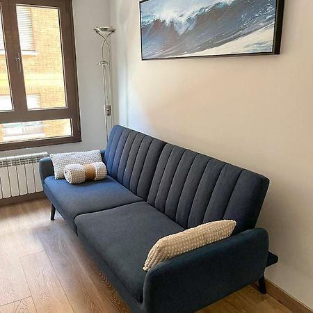Apartamento Barrio De La Arena Gijon Bagian luar foto