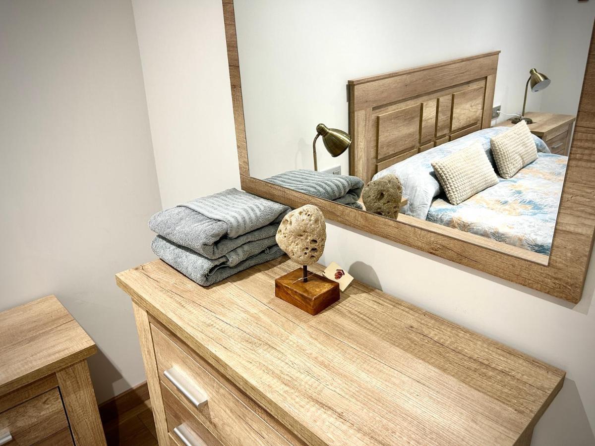 Apartamento Barrio De La Arena Gijon Bagian luar foto